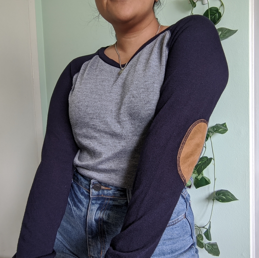 Comfy Elbow Patch Sweater